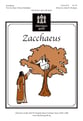 Zacchaeus Unison/Two-Part choral sheet music cover